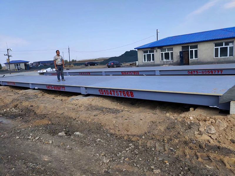 U型鋼結(jié)構(gòu)電子汽車(chē)衡